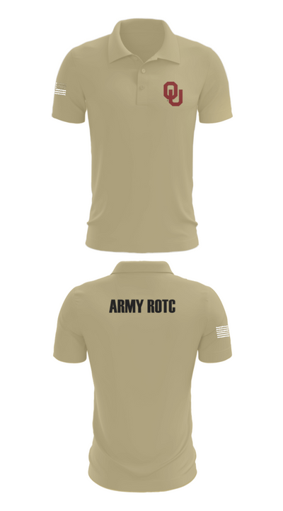 OU Army ROTC 95723228 Short Sleeve Performance Polo - 87