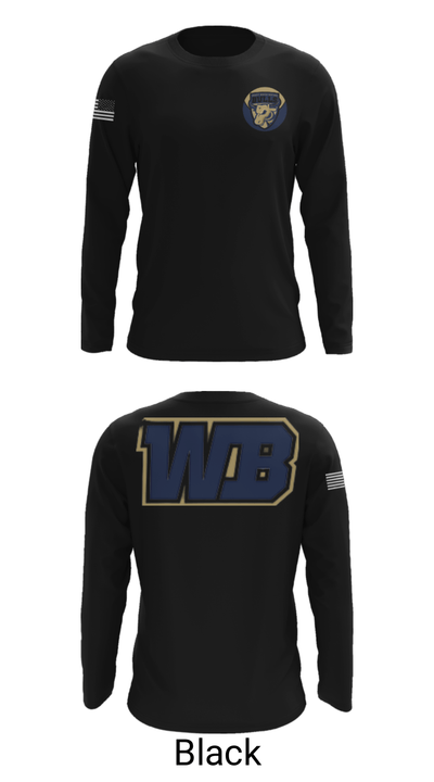 West Boca Raton Community High School Lacrosse 47112635 Long Sleeve Performance Shirt - 11