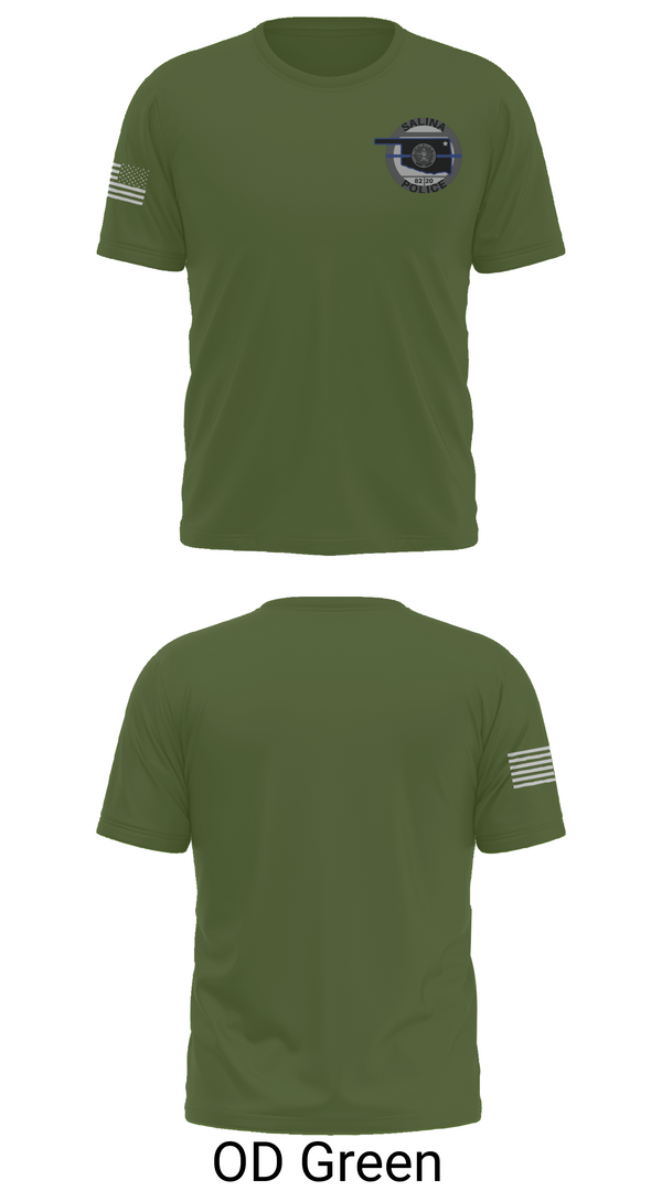 Old School Cotton Feel Shirt, Salina Police Department, Police, Teamtime, Team time, sublimation, custom sports apparel, team uniforms, spirit wear, spiritwear, sports uniforms, custom shirts, team store, custom team store, fundraiser sports, apparel fundraiser