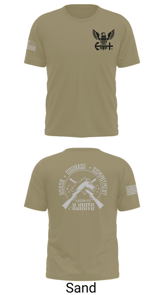Short Sleeve Performance Shirt, Kennesaw Mountain NJROTC, Navy, Teamtime, Team time, sublimation, custom sports apparel, team uniforms, spirit wear, spiritwear, sports uniforms, custom shirts, team store, custom team store, fundraiser sports, apparel fundraiser