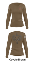1/6 Charlie company 57623545 Women's Long Sleeve V-neck Shirt - 17