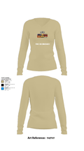 B Co. 3rd Recon Bn 24537683 Women's Long Sleeve V-neck Shirt - 82