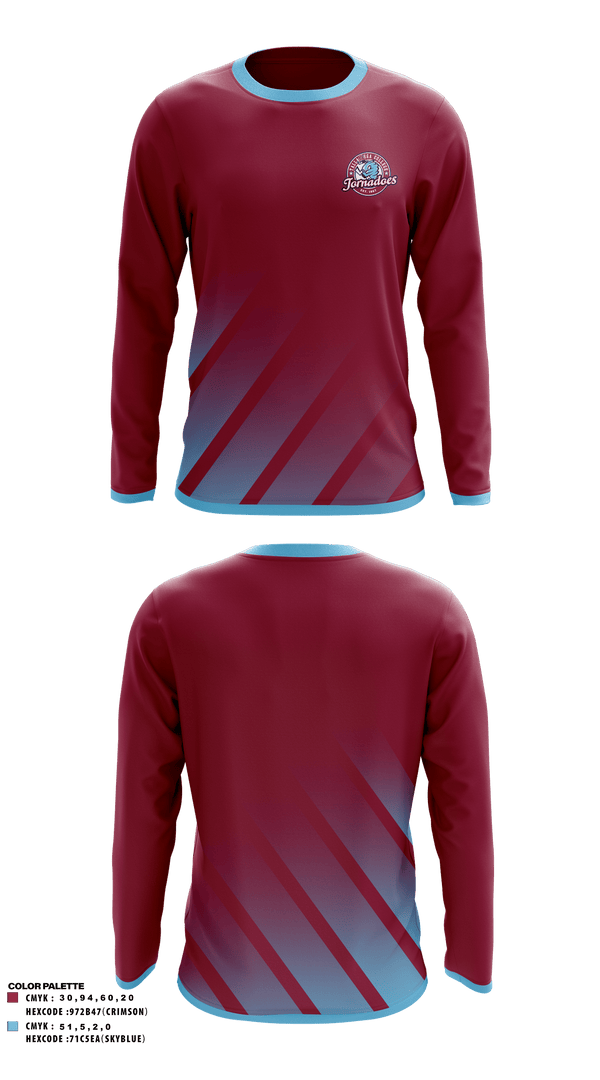 Long Sleeve Performance Polo, Talladega College Soccer, Men's Soccer, Teamtime, Team time, sublimation, custom sports apparel, team uniforms, spirit wear, spiritwear, sports uniforms, custom shirts, team store, custom team store, fundraiser sports, apparel fundraiser