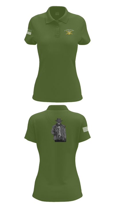 Bandoleros 86621412 Women's Short Sleeve Performance Polo  - 55