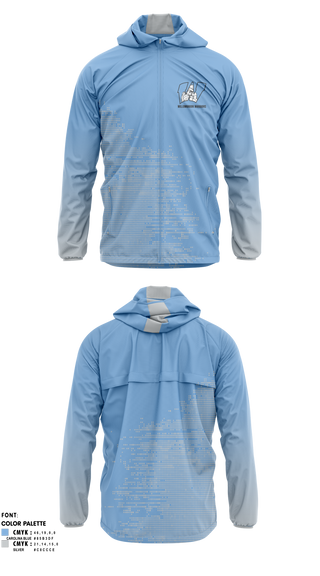 Windbreaker, Willowbrook Warriors, Men's Soccer, Teamtime, Team time, sublimation, custom sports apparel, team uniforms, spirit wear, spiritwear, sports uniforms, custom shirts, team store, custom team store, fundraiser sports, apparel fundraiser