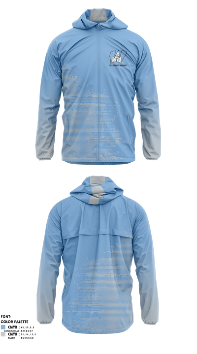 Willowbrook Warriors 8635943 Windbreaker - 1