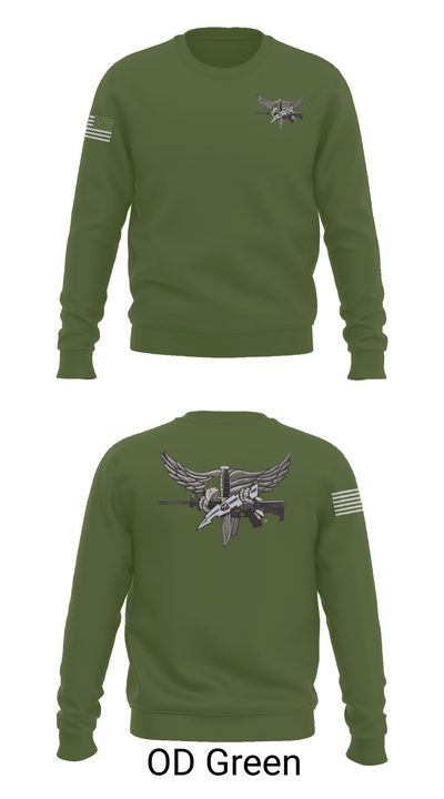 Livingston Police Emergency Service Unit 52189708 Crew Neck Sweatshirt - 43