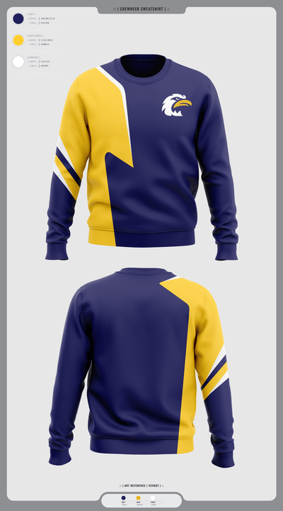 Liberty North High School Wrestling 88042593 Crew Neck Sweatshirt - 1