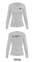 Tactical Miami Training 85748416 Women's Long Sleeve V-neck Shirt - 16
