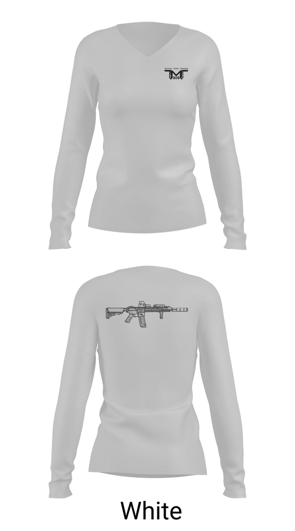 Womens Long Sleeve Vneck Shirt, Tactical Miami Training, Space Force, Teamtime, Team time, sublimation, custom sports apparel, team uniforms, spirit wear, spiritwear, sports uniforms, custom shirts, team store, custom team store, fundraiser sports, apparel fundraiser