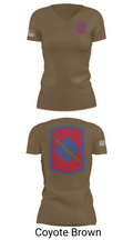 39th Infantry Brigade 34515329 Women's Short Sleeve V-neck Shirt - 8