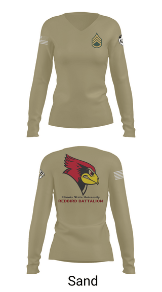 Womens Long Sleeve Vneck Shirt, Bradbuddy, National Guard, Teamtime, Team time, sublimation, custom sports apparel, team uniforms, spirit wear, spiritwear, sports uniforms, custom shirts, team store, custom team store, fundraiser sports, apparel fundraiser