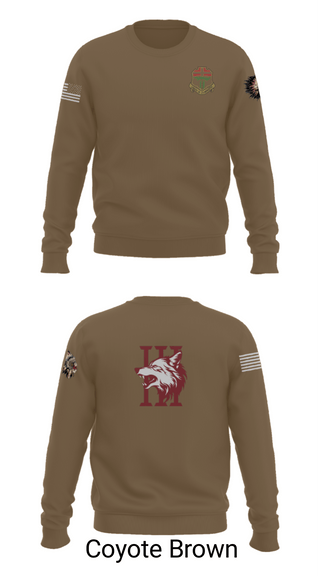 Crew Neck Sweatshirt, Apache company, 4-6 IN, Army, Teamtime, Team time, sublimation, custom sports apparel, team uniforms, spirit wear, spiritwear, sports uniforms, custom shirts, team store, custom team store, fundraiser sports, apparel fundraiser