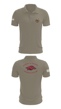 University of Arkansas Army ROTC - Razorback Battalion 15416563 Short Sleeve Performance Polo - 67