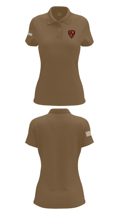 Naval Base Kitsap K9 Unit 4831099 Women's Short Sleeve Performance Polo  - 14