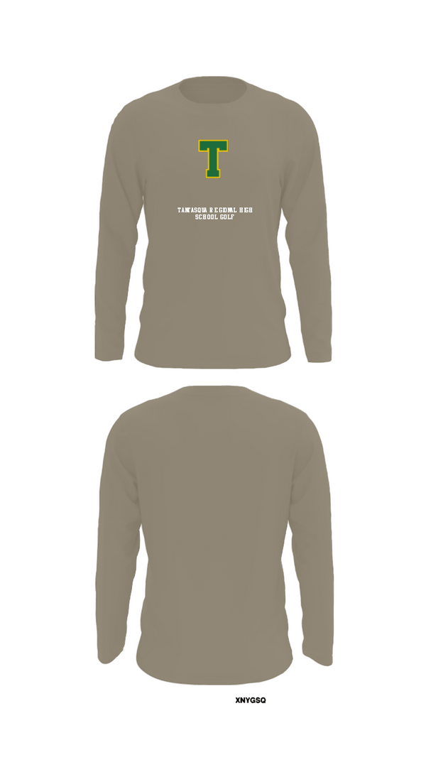 Long Sleeve Performance Shirt, Tantasqua Regional High School Golf, Golf, Teamtime, Team time, sublimation, custom sports apparel, team uniforms, spirit wear, spiritwear, sports uniforms, custom shirts, team store, custom team store, fundraiser sports, apparel fundraiser