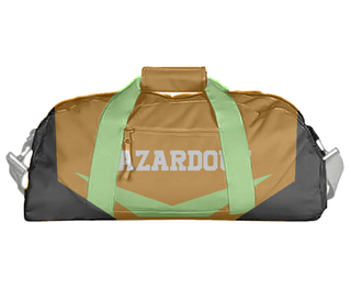 Duffle Bag, Hazardous, , Teamtime, Team time, sublimation, custom sports apparel, team uniforms, spirit wear, spiritwear, sports uniforms, custom shirts, team store, custom team store, fundraiser sports, apparel fundraiser