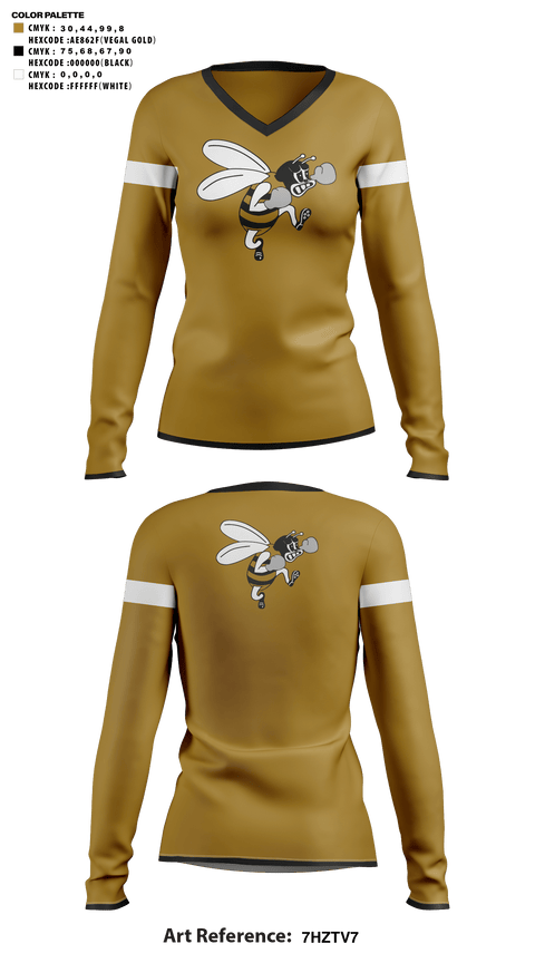 Womens Long Sleeve Vneck Shirt, Cleburne High School Cheer, Cheer, Teamtime, Team time, sublimation, custom sports apparel, team uniforms, spirit wear, spiritwear, sports uniforms, custom shirts, team store, custom team store, fundraiser sports, apparel fundraiser
