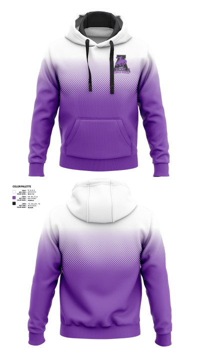 Arcola Senior High School Basketball 21320471 Hoodie - 1