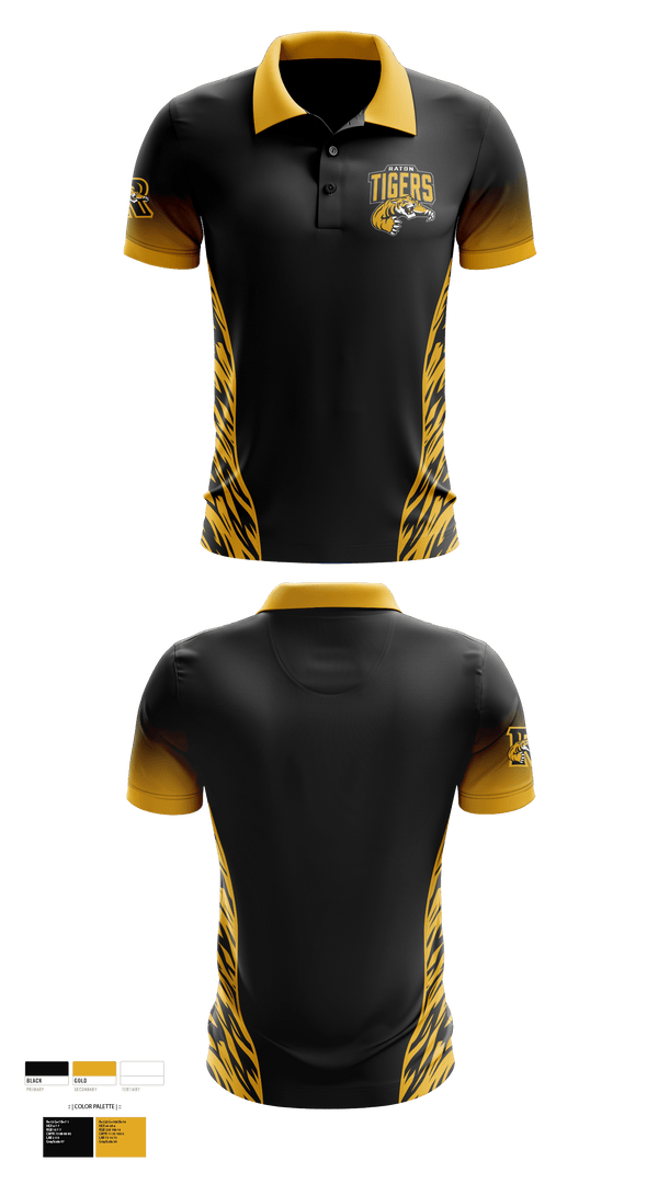 Short Sleeve Performance Polo, Raton High School Football, , Teamtime, Team time, sublimation, custom sports apparel, team uniforms, spirit wear, spiritwear, sports uniforms, custom shirts, team store, custom team store, fundraiser sports, apparel fundraiser