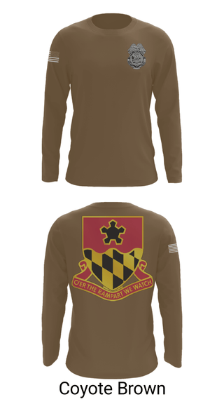 Long Sleeve Performance Shirt, 2nd MTB/70th RTI, Army, Teamtime, Team time, sublimation, custom sports apparel, team uniforms, spirit wear, spiritwear, sports uniforms, custom shirts, team store, custom team store, fundraiser sports, apparel fundraiser