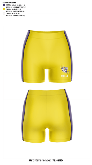 Womens Compression Shorts, Benedict College Cheer, Cheer, Teamtime, Team time, sublimation, custom sports apparel, team uniforms, spirit wear, spiritwear, sports uniforms, custom shirts, team store, custom team store, fundraiser sports, apparel fundraiser