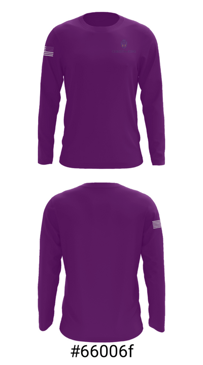 Christ The King Catholic School 22240704 Long Sleeve Performance Shirt - 18