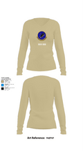 509 OSS 20473594 Women's Long Sleeve V-neck Shirt - 82