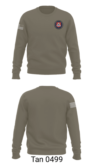 Crew Neck Sweatshirt, Civil Air Patrol, Air Force, Teamtime, Team time, sublimation, custom sports apparel, team uniforms, spirit wear, spiritwear, sports uniforms, custom shirts, team store, custom team store, fundraiser sports, apparel fundraiser