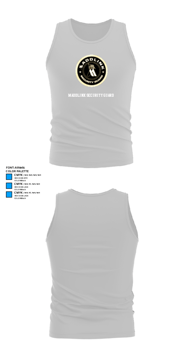 Maddlink Security Guard 6265644 Tank Top - 13