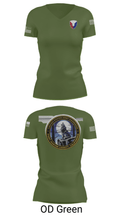 USAG Fort Hunter Liggett 63264859 Women's Short Sleeve V-neck Shirt - 28