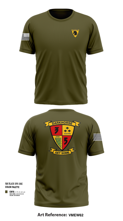 3rd battalion 5th marines 4017024 Short Sleeve Performance Shirt - 251