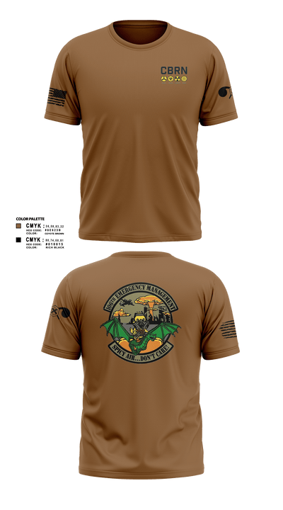 106 Emergency Management 35910361 Short Sleeve Performance Shirt - 121