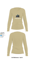 Palmetto Battlion 20426717 Women's Long Sleeve V-neck Shirt -1 82