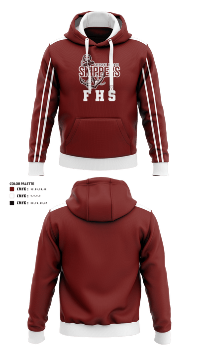 Harding High School Cross Country 38668511 Hoodie - 50