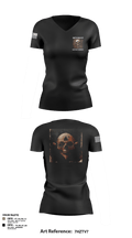 389th MI BN 57942620 Women's Short Sleeve V-neck Shirt - 4