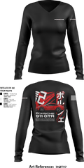 Vttiste Clothing 45771566 Women's Long Sleeve V-neck Shirt - 3