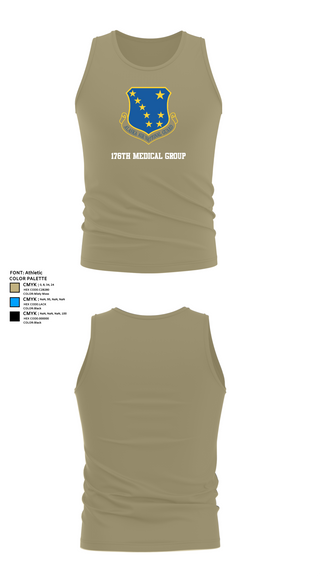Tank Top, 176th Medical Group, , Teamtime, Team time, sublimation, custom sports apparel, team uniforms, spirit wear, spiritwear, sports uniforms, custom shirts, team store, custom team store, fundraiser sports, apparel fundraiser