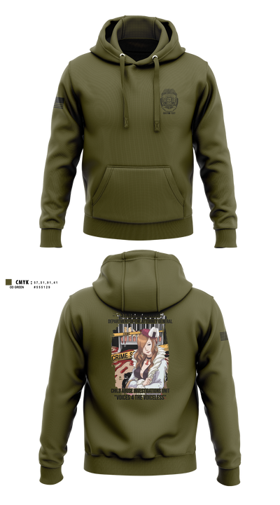 State of Hawaii Department of the Attorney General Child Abuse Investigations Unit 2926243 Hoodie - 2