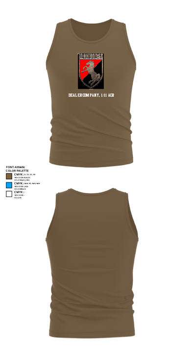 Dealer Company, 1/11 ACR 26717697 Tank Top - 19