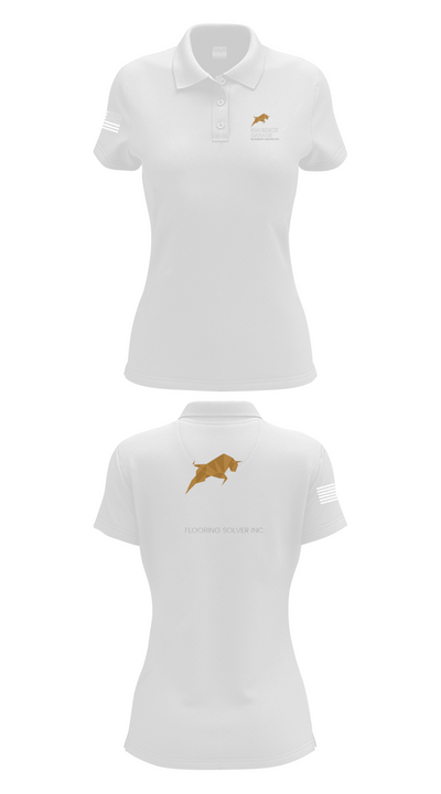 Maverickgarageflooring 85949571 Women's Short Sleeve Performance Polo  - 17