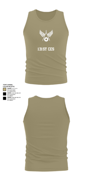 Tank Top, 131st CES, , Teamtime, Team time, sublimation, custom sports apparel, team uniforms, spirit wear, spiritwear, sports uniforms, custom shirts, team store, custom team store, fundraiser sports, apparel fundraiser