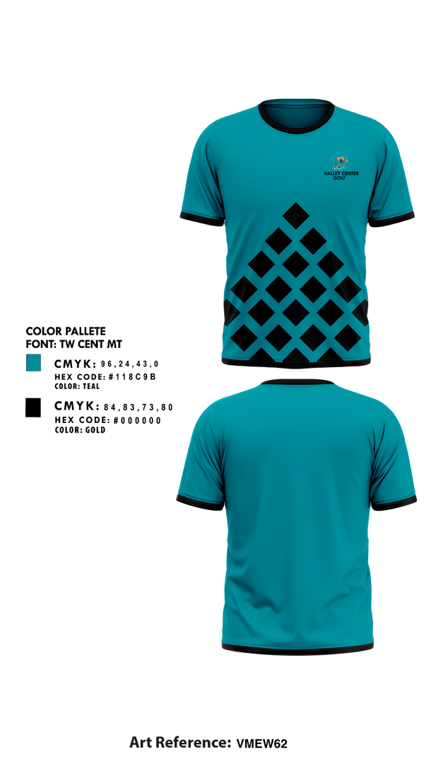 Short Sleeve Performance Shirt, Valley Center High School Golf, Golf, Teamtime, Team time, sublimation, custom sports apparel, team uniforms, spirit wear, spiritwear, sports uniforms, custom shirts, team store, custom team store, fundraiser sports, apparel fundraiser