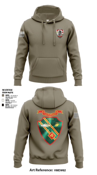 Hoodie, Det. 4 Tows and Scouts 4th Tank Battalion, , Teamtime, Team time, sublimation, custom sports apparel, team uniforms, spirit wear, spiritwear, sports uniforms, custom shirts, team store, custom team store, fundraiser sports, apparel fundraiser