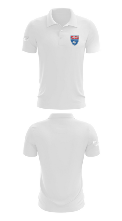 American Youth Football & Cheer 12782667 Short Sleeve Performance Polo - 9
