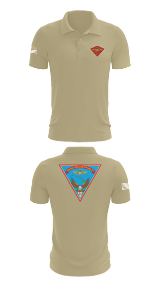 Short Sleeve Performance Polo, Marine Air Group 24, Marines, Teamtime, Team time, sublimation, custom sports apparel, team uniforms, spirit wear, spiritwear, sports uniforms, custom shirts, team store, custom team store, fundraiser sports, apparel fundraiser