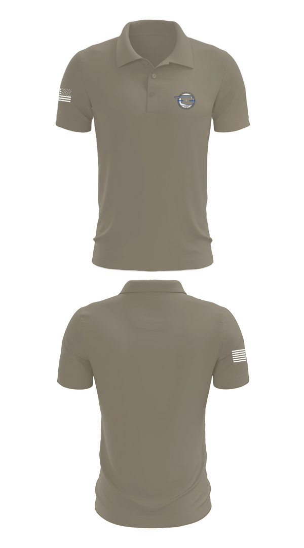 Short Sleeve Performance Polo, Salina Police Department, Police, Teamtime, Team time, sublimation, custom sports apparel, team uniforms, spirit wear, spiritwear, sports uniforms, custom shirts, team store, custom team store, fundraiser sports, apparel fundraiser