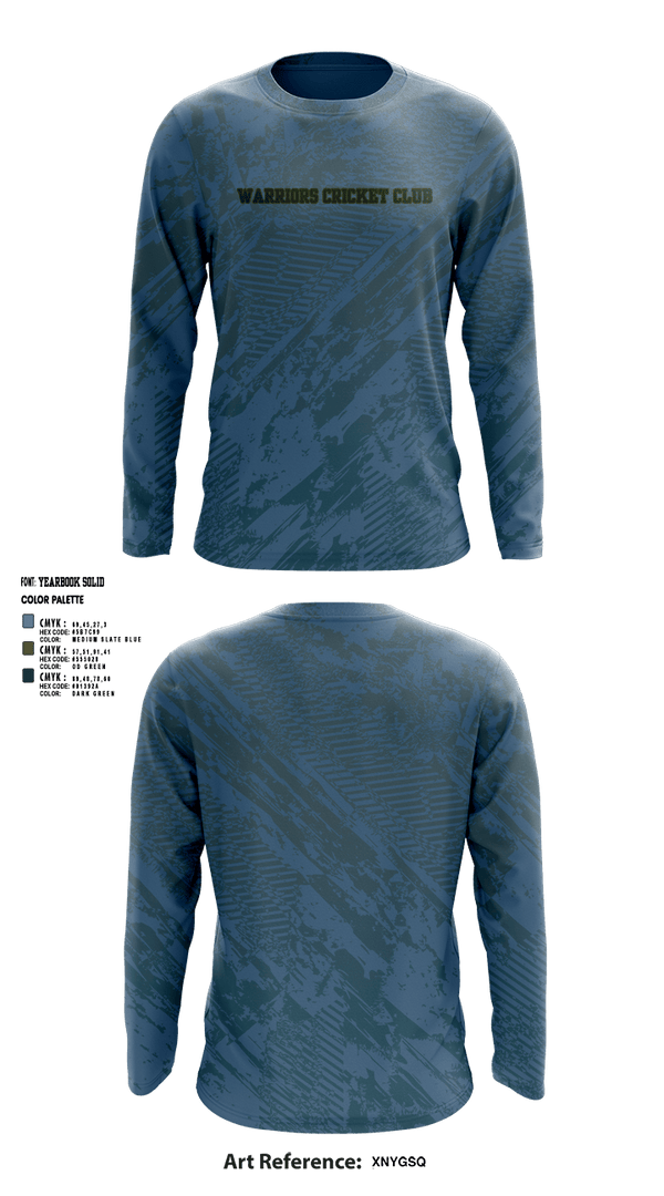 Long Sleeve Performance Shirt, Warriors Cricket club, Cross Country, Teamtime, Team time, sublimation, custom sports apparel, team uniforms, spirit wear, spiritwear, sports uniforms, custom shirts, team store, custom team store, fundraiser sports, apparel fundraiser
