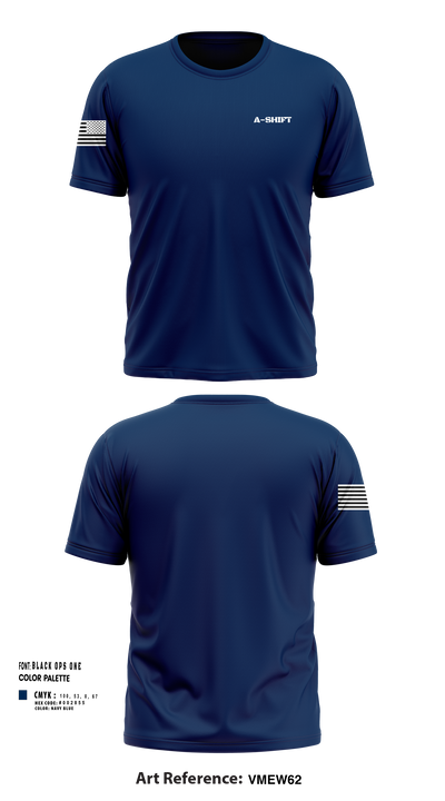 A-Shift 85431236 Short Sleeve Performance Shirt - 255