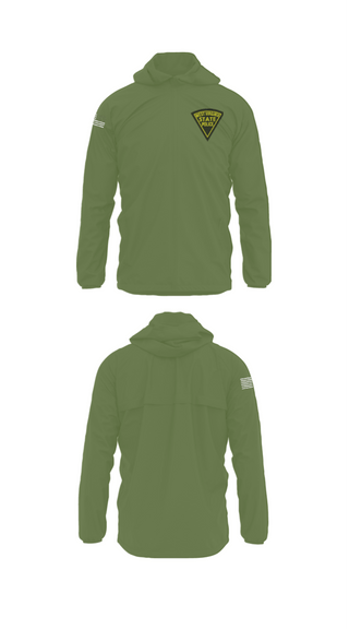 Windbreaker, West Virginia State Police, Police, Teamtime, Team time, sublimation, custom sports apparel, team uniforms, spirit wear, spiritwear, sports uniforms, custom shirts, team store, custom team store, fundraiser sports, apparel fundraiser